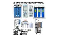 AQUAPRO - Model AQUAPRO - AQUAPRO DRINKING WATER PURIFICATION SYSTEM