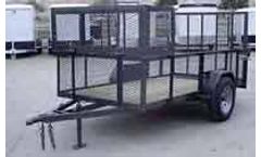 Hawn Trailers - Model 5x10 - Landscape Trailer