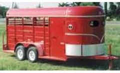 Hawn Trailers - Model Vanguard - Combination Horse and Stock Trailer