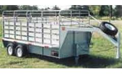 Hawn Trailers - Model Roustabout - Livestock Trailer