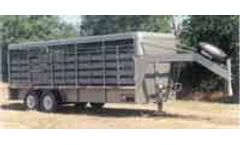Hawn Trailers - Model Runabout - Livestock Trailer