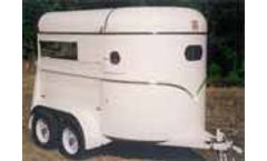 Hawn Trailers - Model Bryce Bargaineer - Horse Trailer