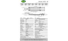 Model NGB-40 - 40 Ton - Non-Ground Bearing, Removable Gooseneck - Datasheet
