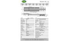 Model DD 52 - Drop Deck Trailer - Datasheet