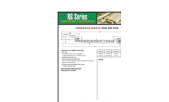 Model RG35 & RG40  Removable Gooseneck Trailers - Datasheet