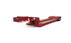 Model NGB-35 - 35 Ton - Non-Ground Bearing, Removable Gooseneck Trailer