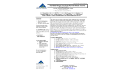 NTK-TTSR-100, NTK-TTSR-100S - Standard Range Test Tube Format Nitrate Test Kit - Brochure