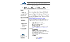 NTK-TTLR-100, NTK-TTLR-100S - Low Range Test Tube Format Nitrate Test Kit - Brochure