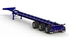 Max Atlas - Model CCTBL53-3S-00 - Axles Spring Ride Slider Suspension Chassis LCV Trailers