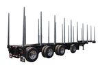 Fericar - Model Mass: 8090 KG - Logging Semi-Trailer