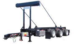 Fericar - Model Mass: 4300 KG - Pup Roll Off Shaft Type Trailer