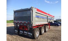 Fericar - Model Mass: 6900 ou 8920 KG - Semi Hybrid Dump Trailer