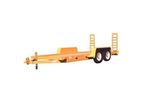 Car Mate - Model 6 x 12 - Skid Steer Trailer
