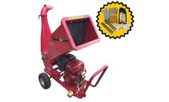 Titan - Model Pro 100mm - Large Petrol Wood Chipper 15HP Electric Start