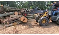 Screw Splitter on a JD 204L Compact Loader - Video
