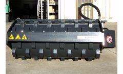 TDI|PowerAttachments - Model RP Series - Vibratory Rollers - Padded Drum