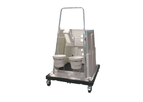 HMI - Portable Pen Unit with Swivel and Rigid Wheels for Indoor and Outdoor Use