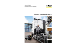 Portable Hot Water Electric Pressure Washers 220 V- Brochure