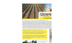 Changing Times - Model 12 Volt - Liquid Fertilizer Applicator - Brochure