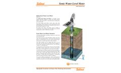 Solinst 104 Sonic Water Level Meter - Data Sheet