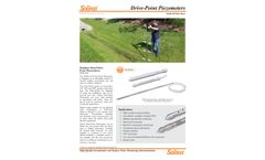 Solinst 615 Drive-Point Piezometers - Data Sheet