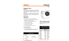 Solinst - Model 860 - Disposable In-Line Filters Data Sheet