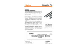 Solinst - Model 601 - Standpipe Piezometer Data Sheet