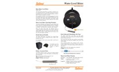 Solinst 101B Water Level Meter - Data Sheet