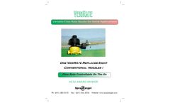VeriRate - Variable Flow Rate Nozzle for Aerial Applications - Brochure