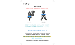 VeriFlow - Variable Flow Rate Nozzle - Brochure