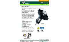 4B Group - Model WDA3 - Non-Contacting Extended Range Magnetic Proximity Sensor - Brochure