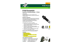 Proxswitch - Model P100 - 18 mm Inductive Proximity Sensors Brochure