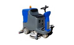 Model MN-V7 - Rider Floor Scrubber