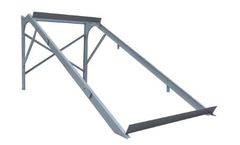 Uniepu - Model UP-SD4 - Solar Water Galvanized Stand