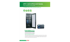 Model HP9116CR 1-10KVA - Rack Mount UPS System Brochure