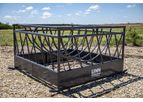 LINN - Model 8 - Hay Saver Bale Feeder with Metal Skirt