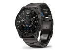 D2 - Model Mach 1 Pro - Aviator Smartwatch with Vented Titanium Bracelet