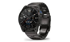 D2 - Model Mach 1 Pro - Aviator Smartwatch with Vented Titanium Bracelet