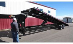 Goose Neck Truss Trailer - Video