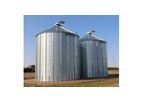 Darmani - Model D-3008-CAFBPKG - 30` 19106 Bushel Grain Bin with Unload System Package