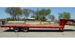 Custom Built Gooseneck - Upper Deck Trailer for Hauling Cargo