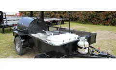 Custom Built Gooseneck - Model BBQ  - Pit Trailer