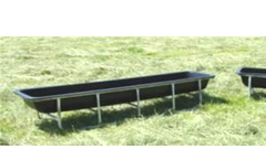 Poly Heavy Duty Galvanized Bunk Feeder
