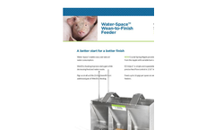Model WF8 - Water Space Wean-to-Finish Feeder Brochure
