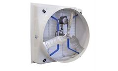 Hog-Slat - Model X-Brace Series - Fiberglass Fans