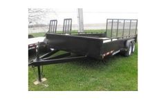Tandem Axle Landscape Trailers