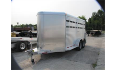 Adam - Model BJA-147 - Aluminum Stock Trailer