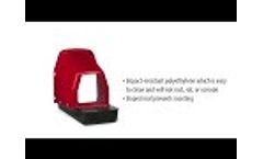 Little Giant Deluxe Plastic Nesting Box PNB1- Video