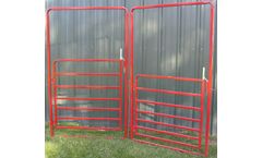 KSEM - Model 200 - Horizontal Bar Walk-Through Gates