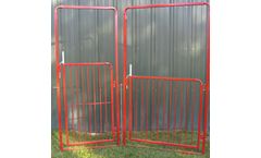 KSEM - Model 201 - Vertical Rod Walk-Through Gates